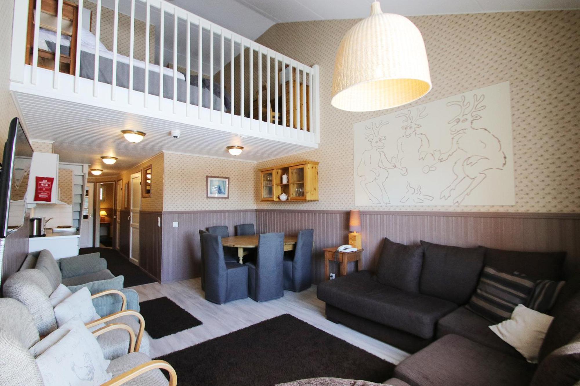 Appartement 2 Chambres avec Loft et Sauna