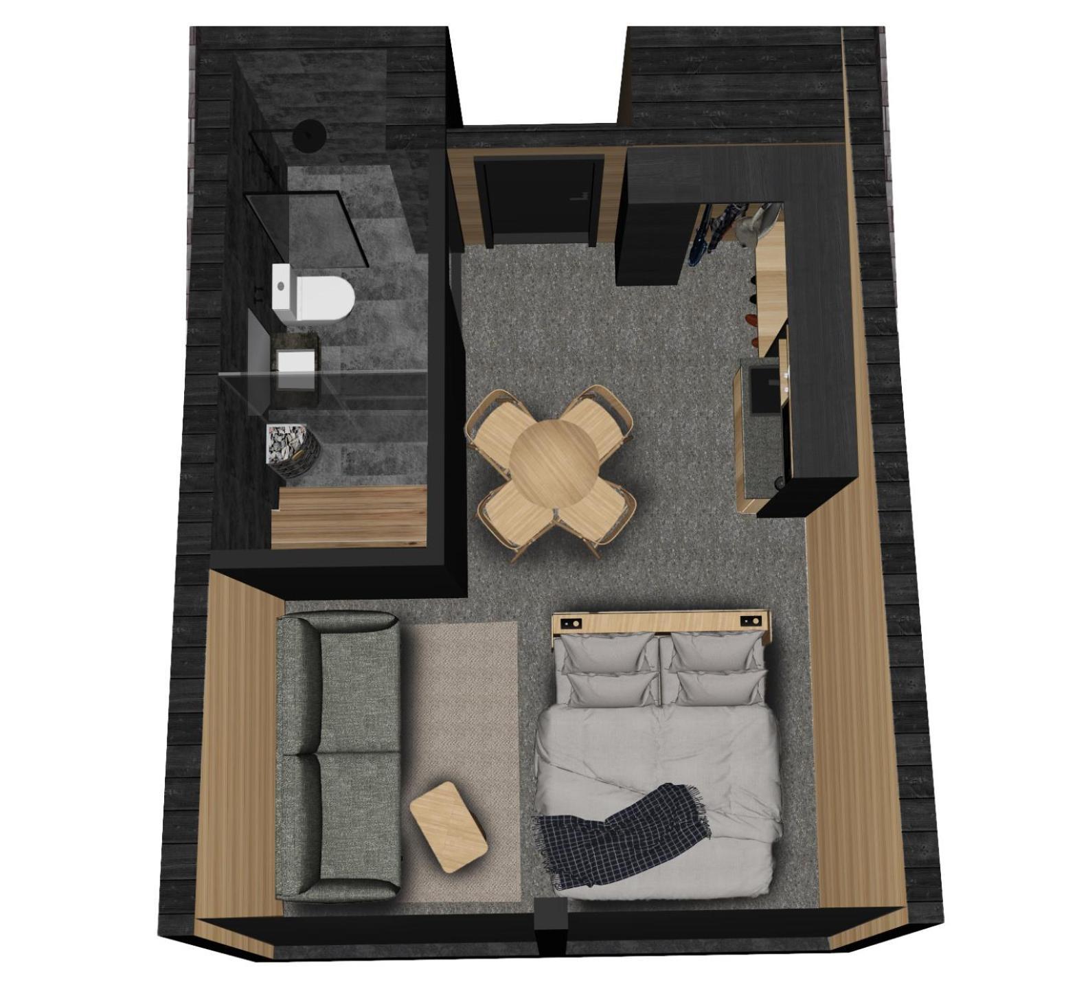Suite mit Sauna