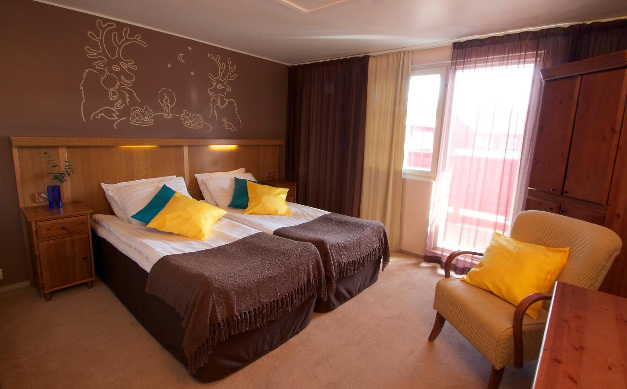 Chambre Lits Jumeaux Standard avec Baignoire