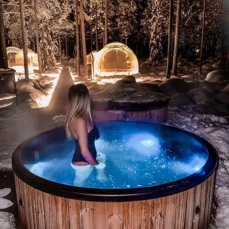 Aurora Igloo, Sauna Spa & Dinner By Invisible Forest Lodge Adults Only-3