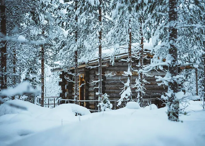 Log Cabin With Private Sauna & Hot Tub By Invisible Forest Lodge - Adults Only Rovaniemi